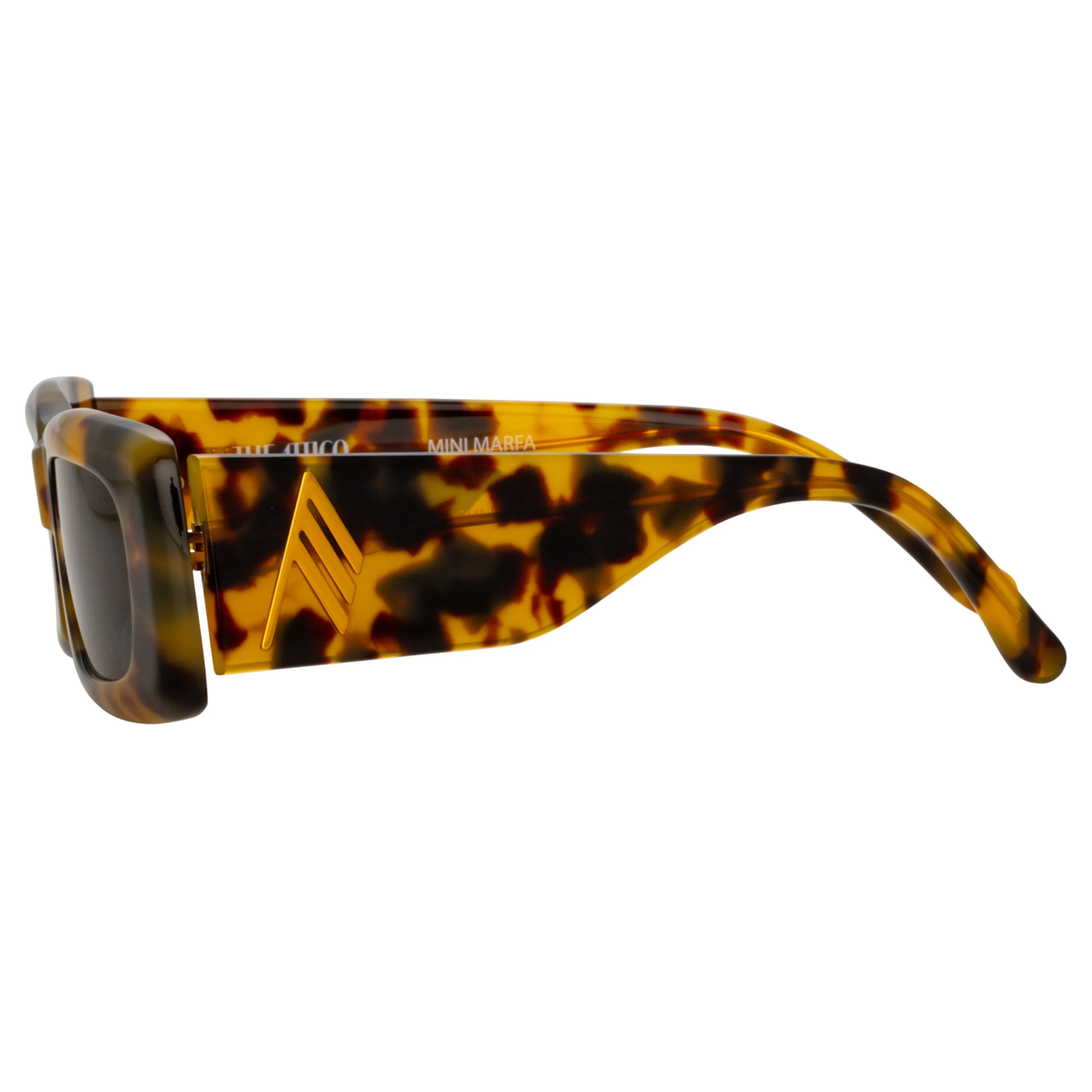 The Attico Mini Marfa in Tortoiseshell and Blue sold by Linda Farrow product image thumbnail 4