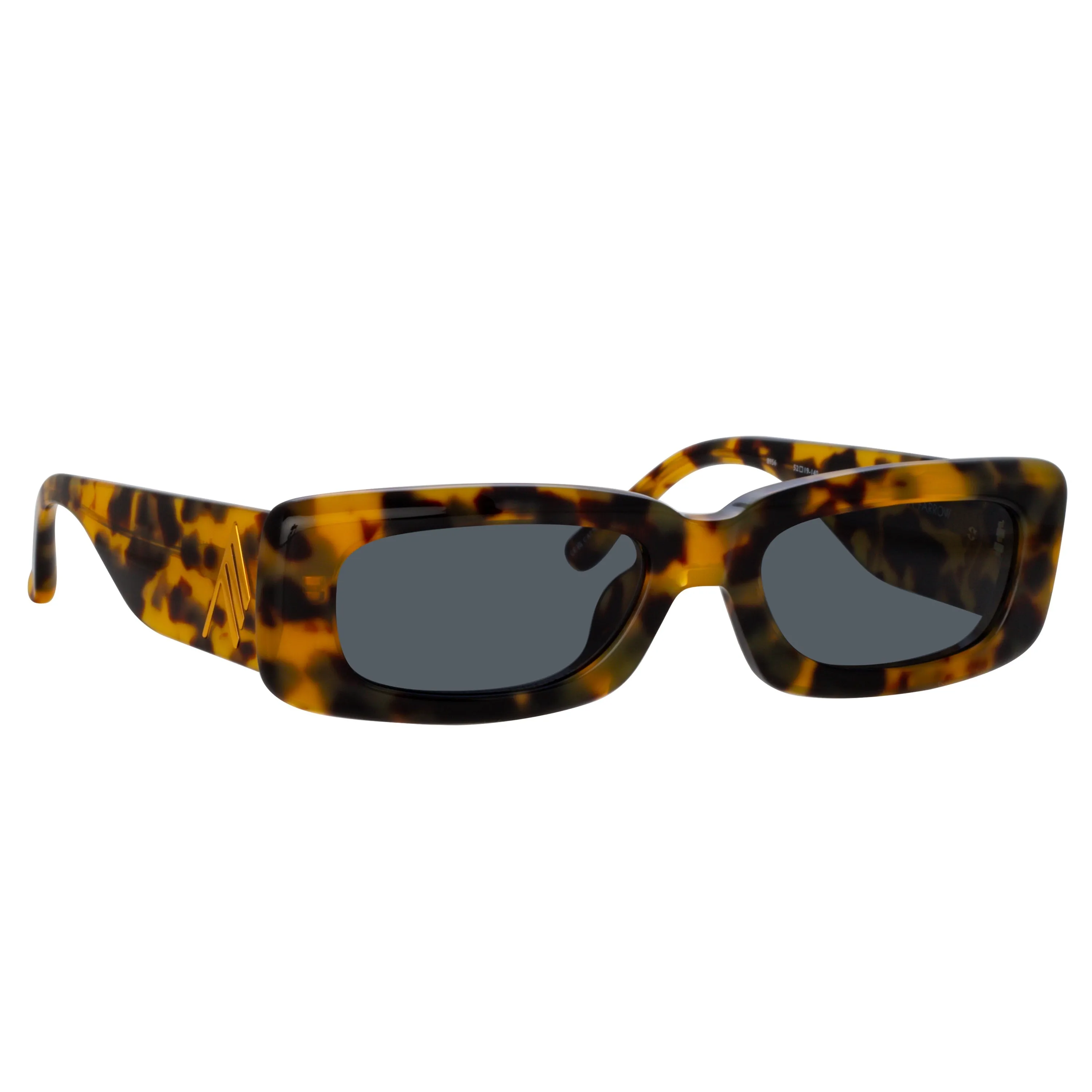 The Attico Mini Marfa in Tortoiseshell and Blue sold by Linda Farrow
