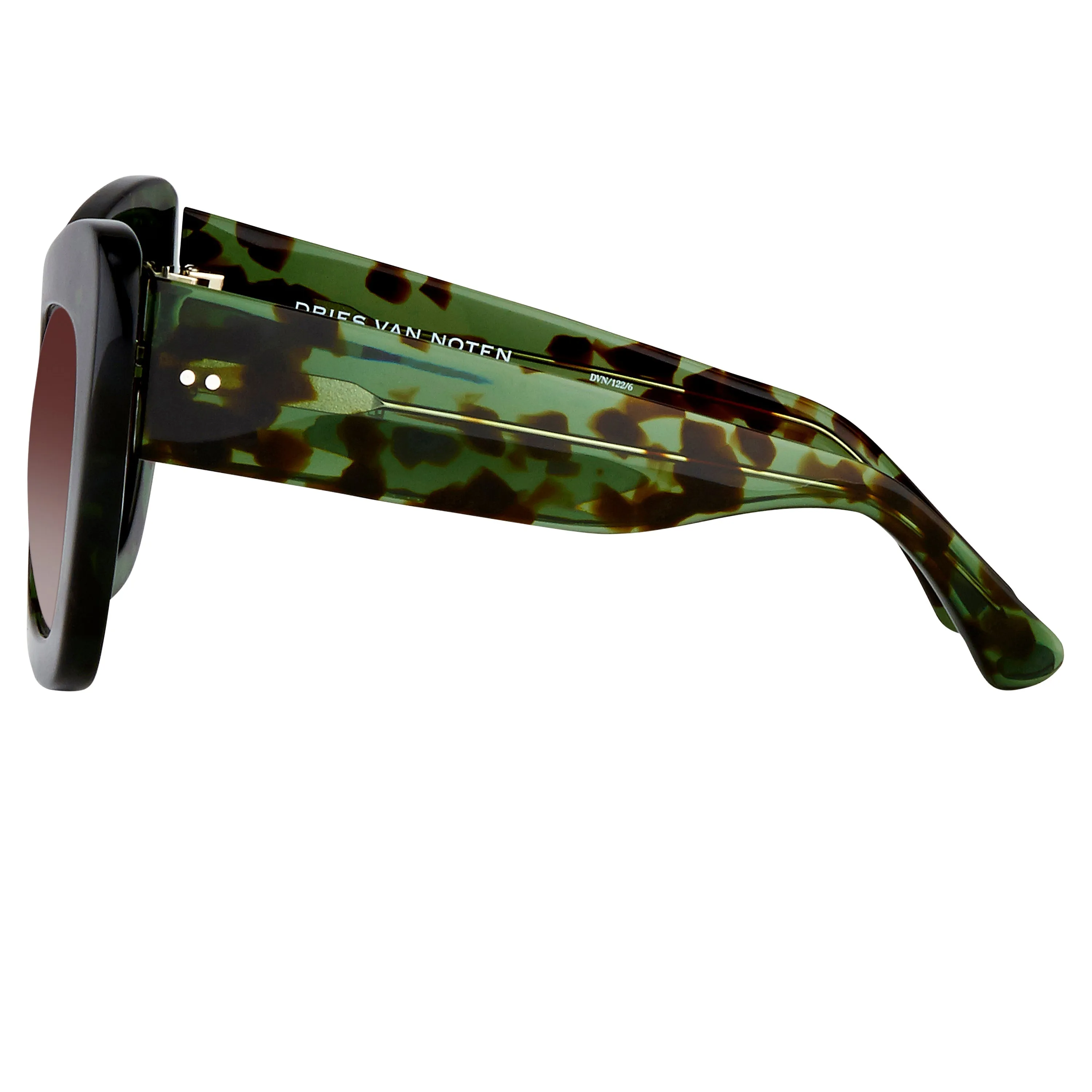 Dries van Noten 122 C6 Oversized Sunglasses sold by Linda Farrow product image thumbnail 4