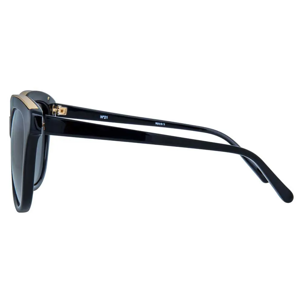 N°21 S3 C1 Oversized Sunglasses sold by Linda Farrow product image thumbnail 3