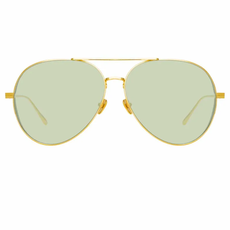 Linda Farrow Ace C7 Aviator Sunglasses sold by Linda Farrow