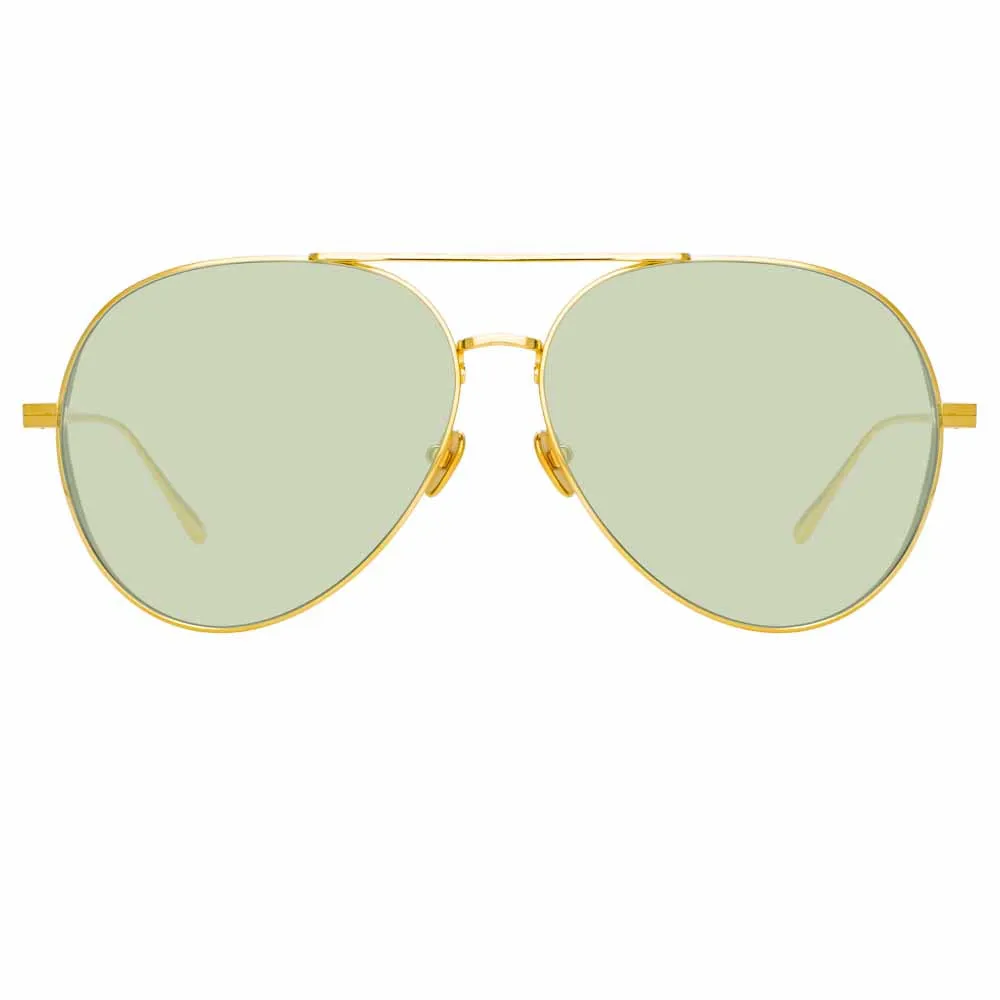 Linda Farrow Ace C7 Aviator Sunglasses sold by Linda Farrow