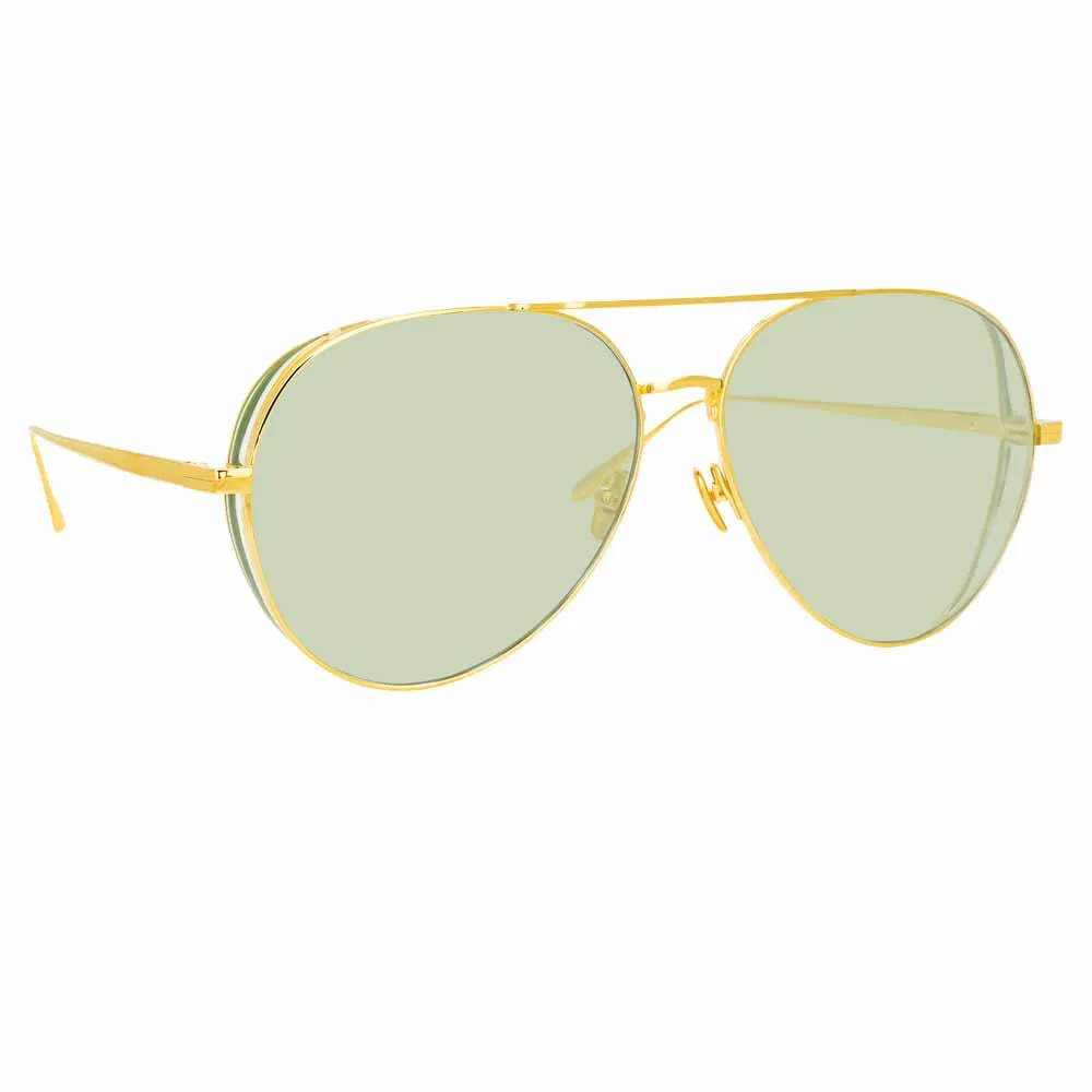 Linda Farrow Ace C7 Aviator Sunglasses sold by Linda Farrow product image thumbnail 2