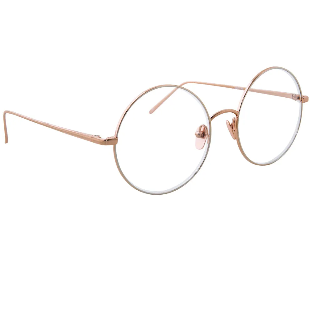 Linda Farrow 647 C9 Round Optical Frame sold by Linda Farrow product image thumbnail 2