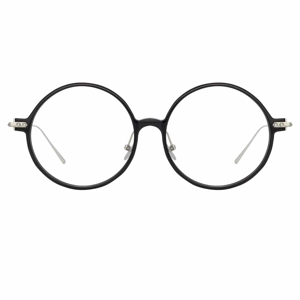Linda Farrow Linear Savoye C2 Round Optical Frame sold by Linda Farrow