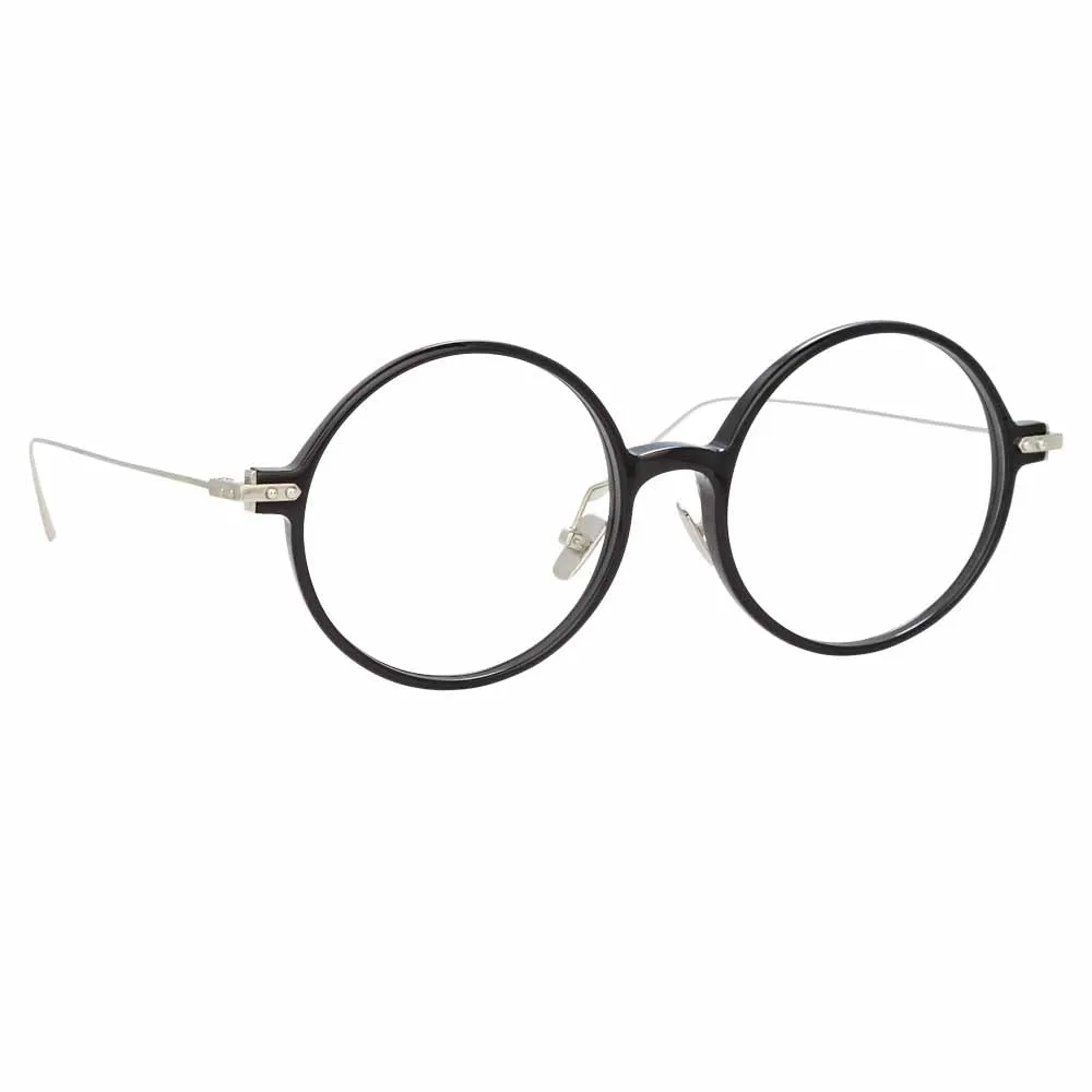 Linda Farrow Linear Savoye C2 Round Optical Frame sold by Linda Farrow product image thumbnail 2
