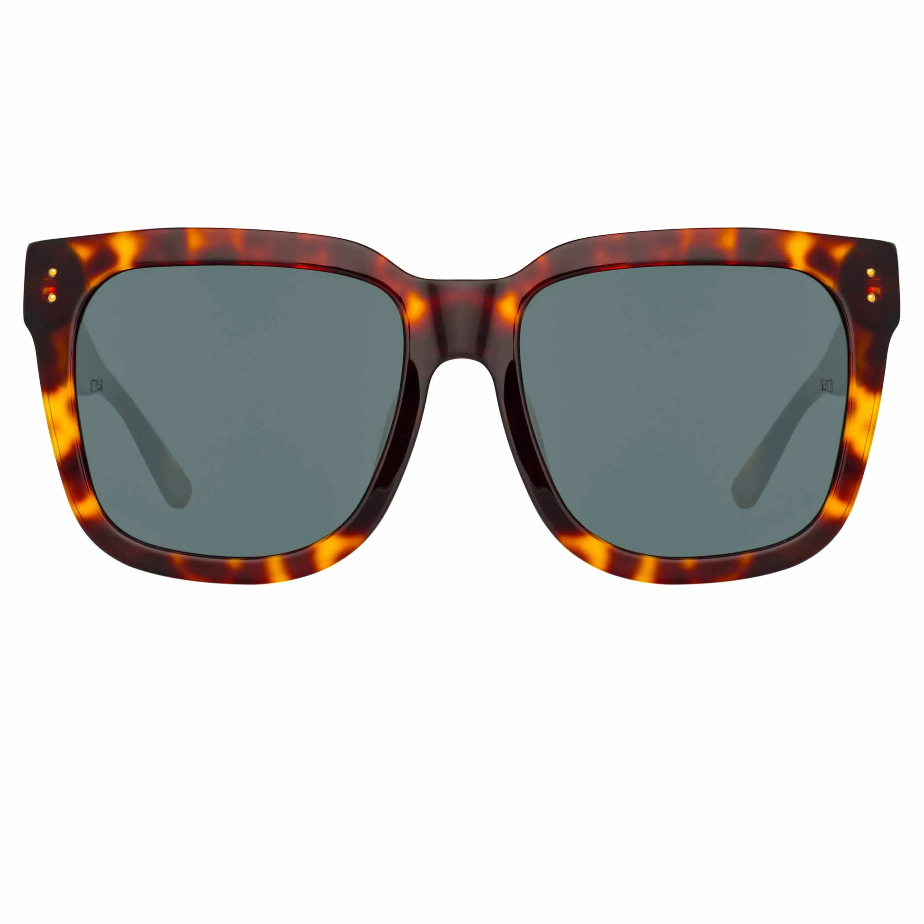 Freya Square Sunglasses in Tortoiseshell sold by Linda Farrow product image thumbnail 2