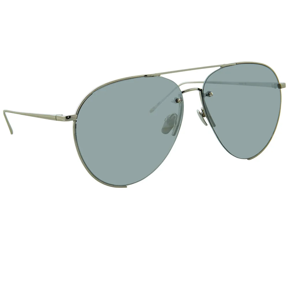 Linda Farrow 624 C2 Aviator Sunglasses sold by Linda Farrow product image thumbnail 2
