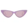 The Attico Dora D-Frame Sunglasses in Pink sold by Linda Farrow
