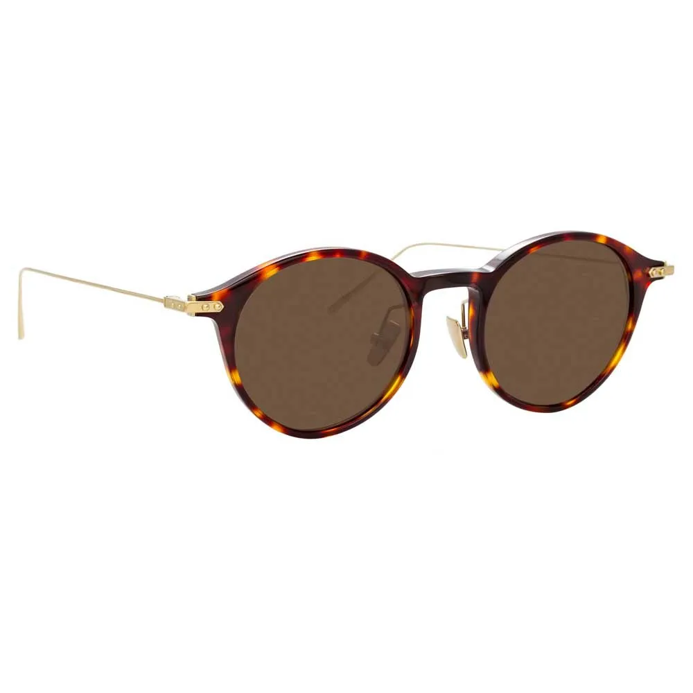 Linda Farrow Linear Arris C9 Oval Sunglasses sold by Linda Farrow product image thumbnail 2
