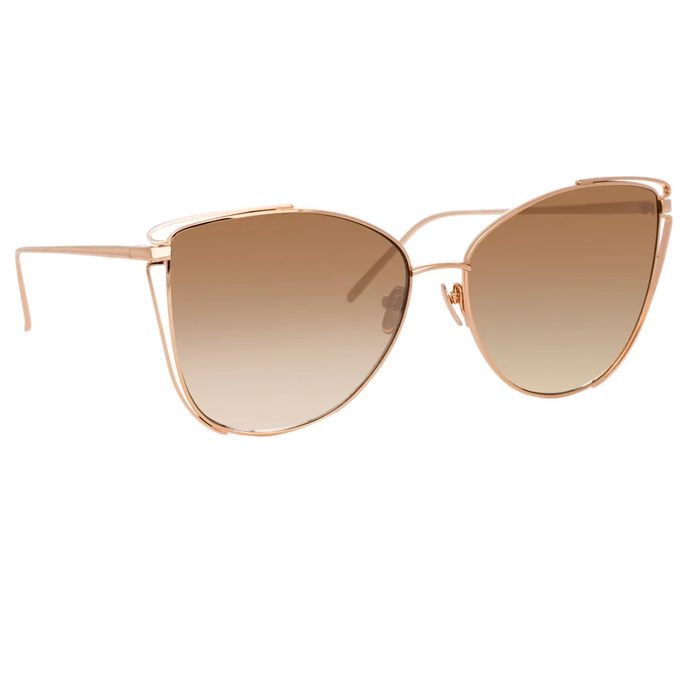 Linda Farrow Amina C5 Cat Eye Sunglasses sold by Linda Farrow product image thumbnail 2