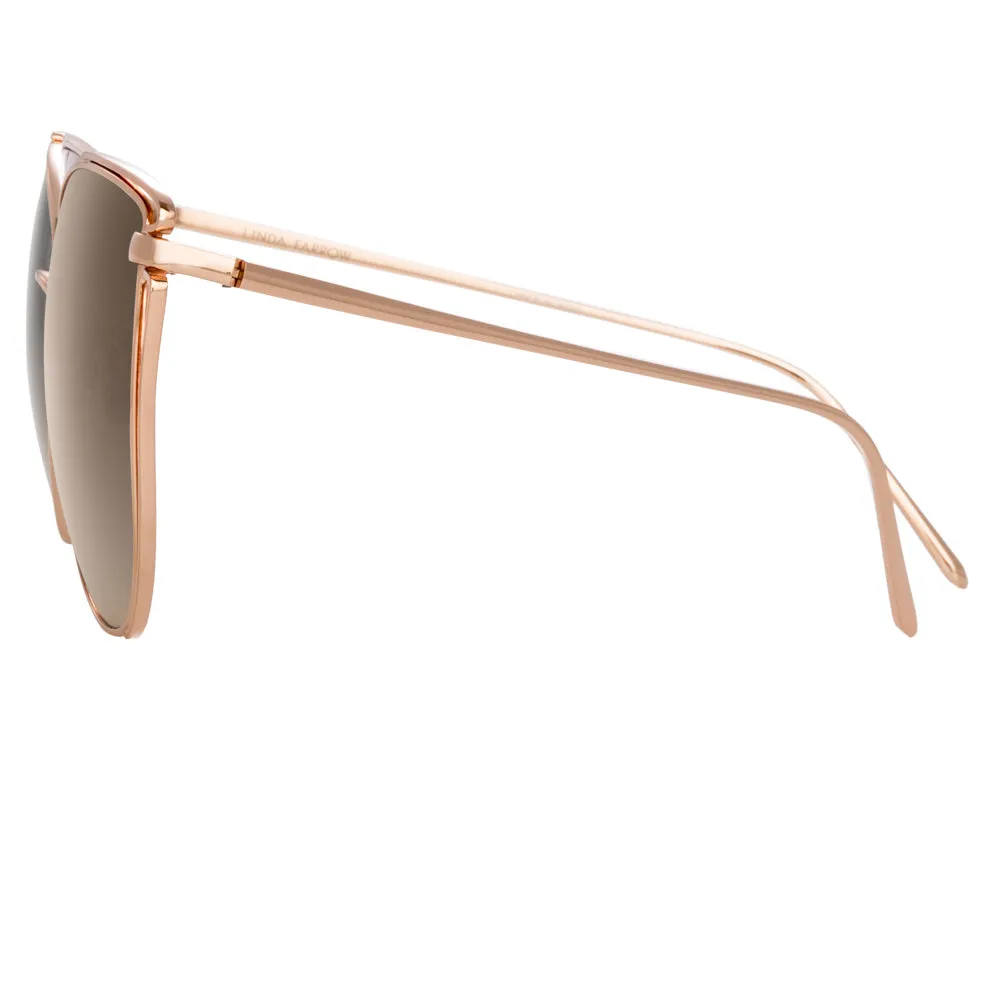 Linda Farrow Amina C5 Cat Eye Sunglasses sold by Linda Farrow product image thumbnail 3