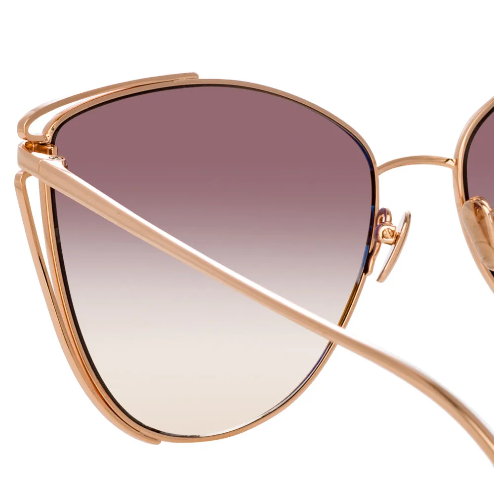 Linda Farrow Amina C5 Cat Eye Sunglasses sold by Linda Farrow product image thumbnail 4