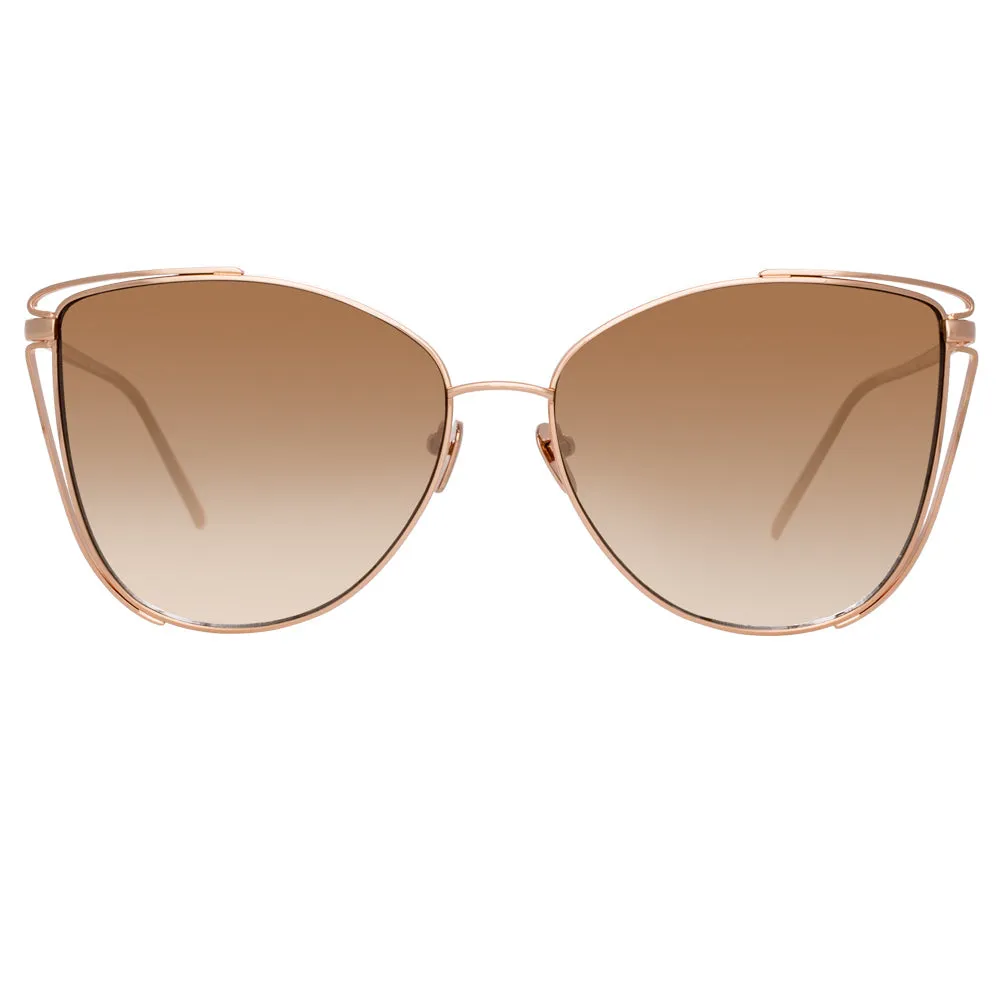 Linda Farrow Amina C5 Cat Eye Sunglasses sold by Linda Farrow