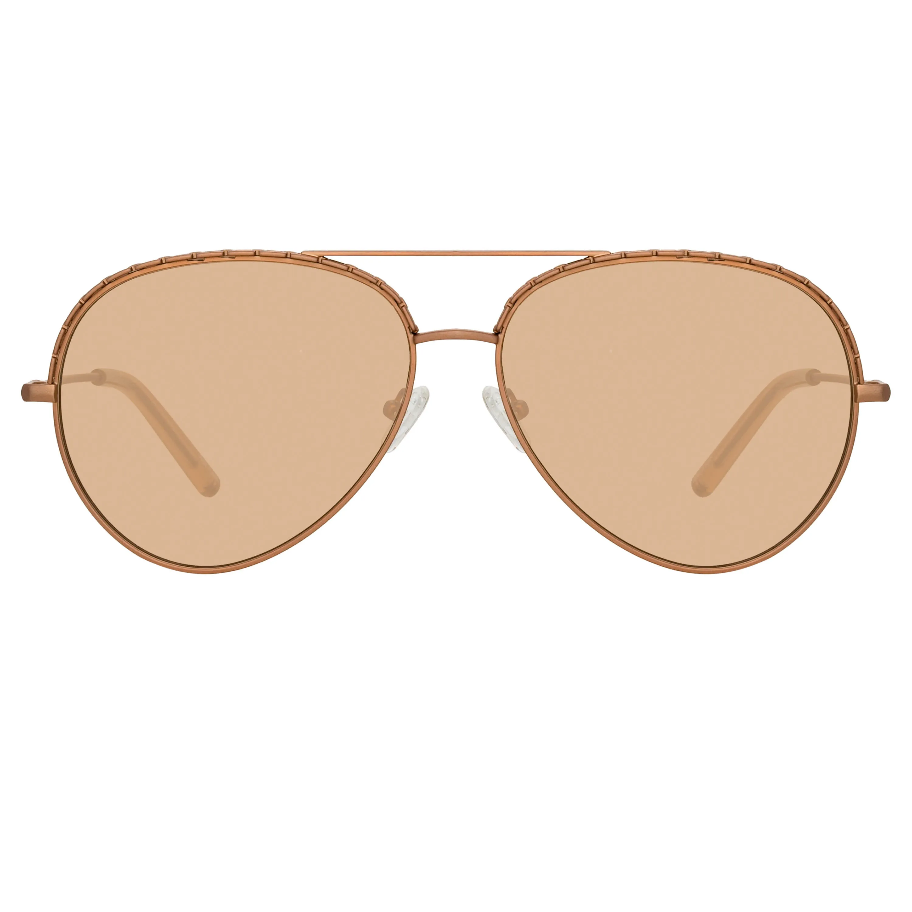Matthew Williamson Magnolia Sunglasses in Nude sold by Linda Farrow