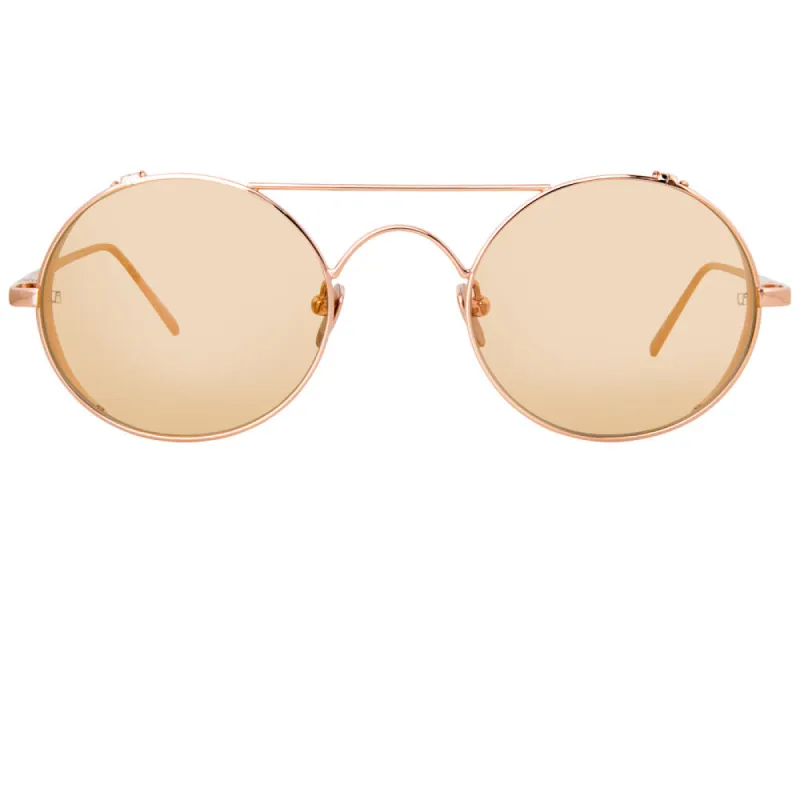 Linda Farrow 427 C13 Oval Sunglasses sold by Linda Farrow