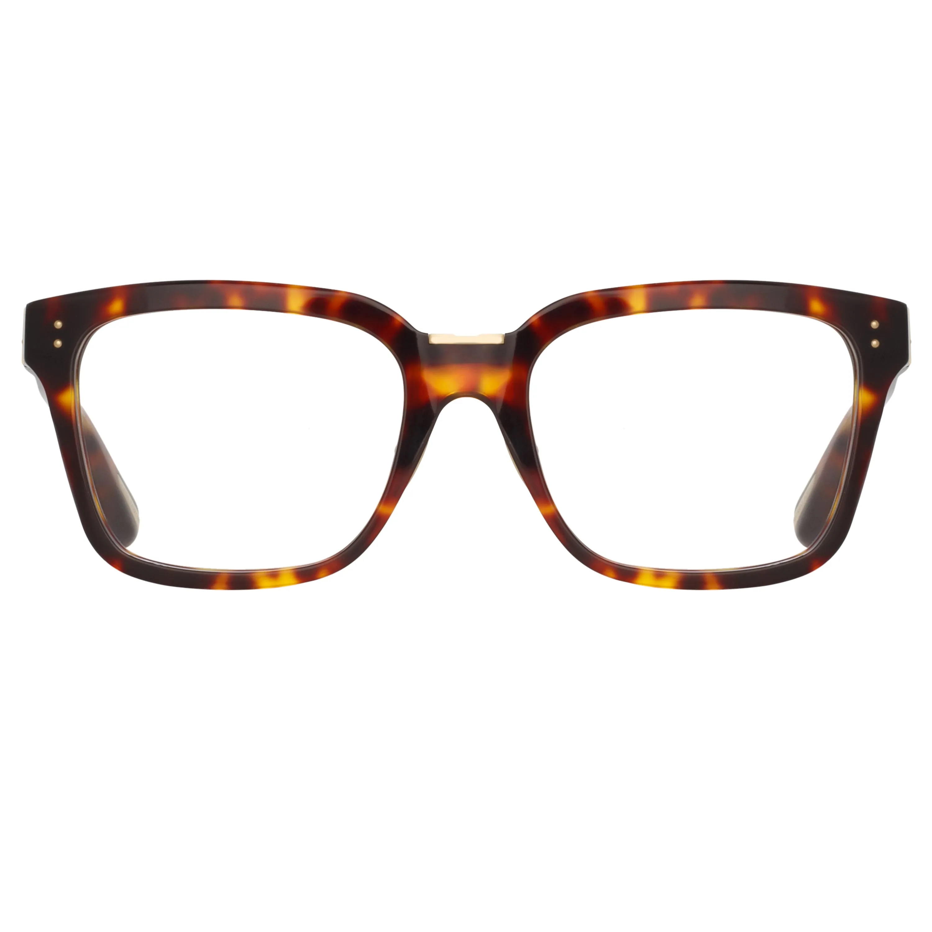 Desiree Optical D-Frame in Tortoiseshell sold by Linda Farrow product image thumbnail 2