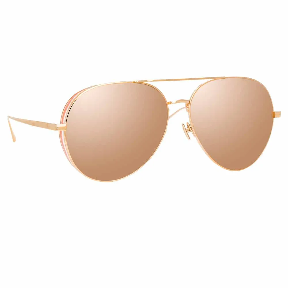 Linda Farrow Ace C4 Aviator Sunglasses sold by Linda Farrow product image thumbnail 2
