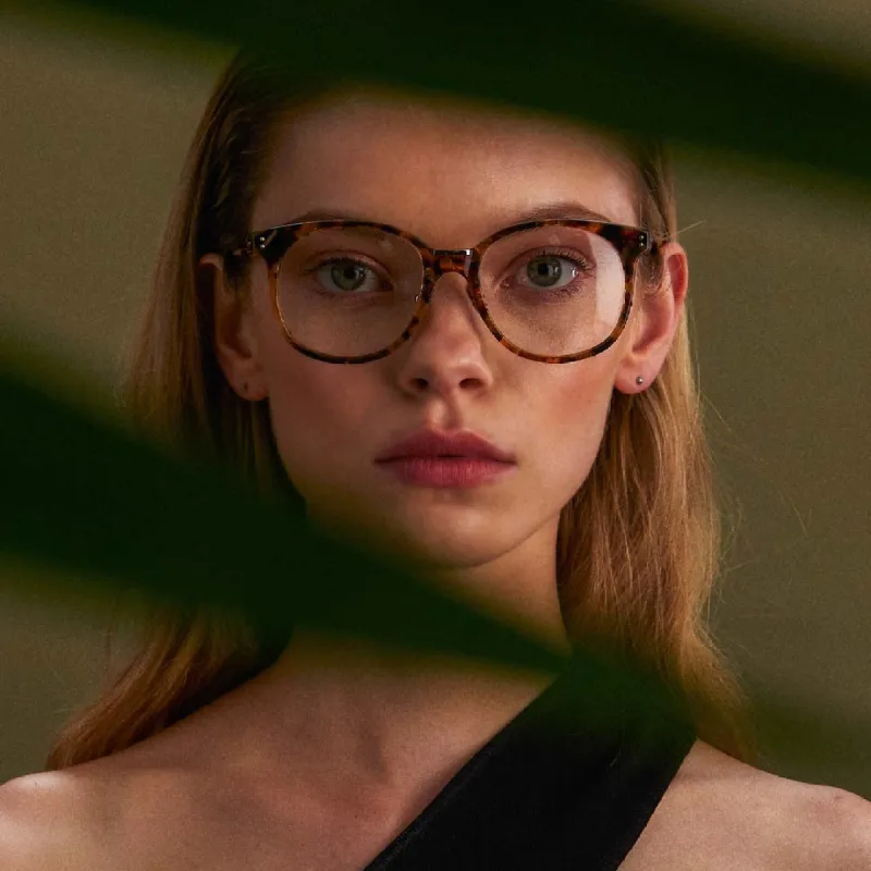 Palla Optical D-Frame Frame in Tortoiseshell sold by Linda Farrow