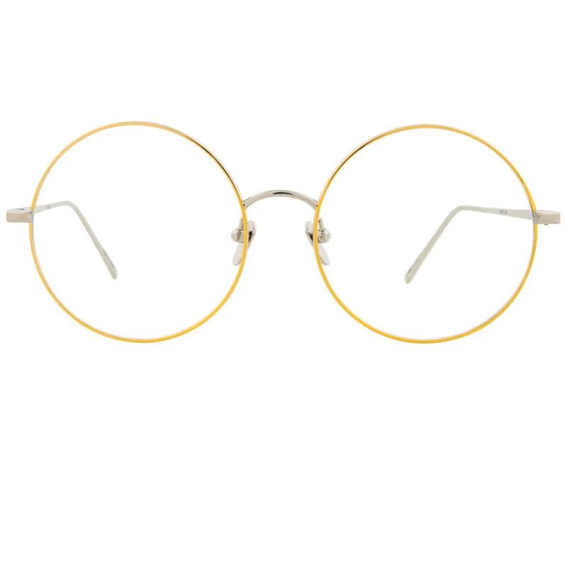 Linda Farrow 647 C8 Round Optical Frame sold by Linda Farrow