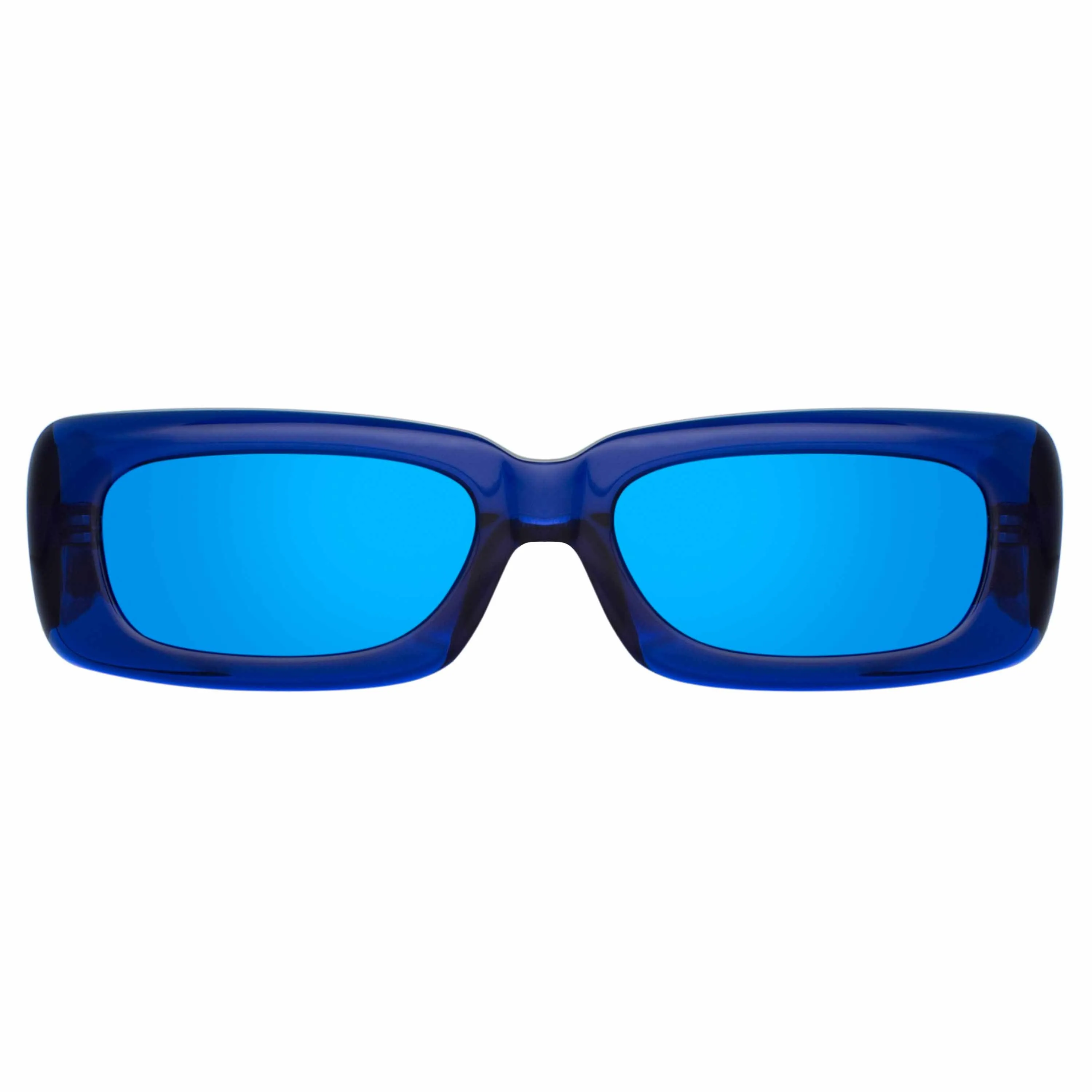 The Attico Mini Marfa in Blue sold by Linda Farrow product image thumbnail 2