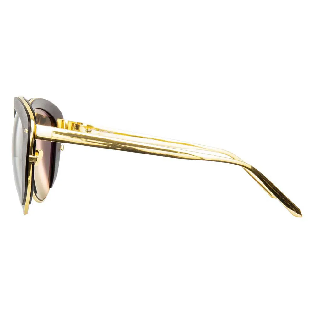 Linda Farrow 579 C1 Cat Eye Sunglasses sold by Linda Farrow product image thumbnail 3