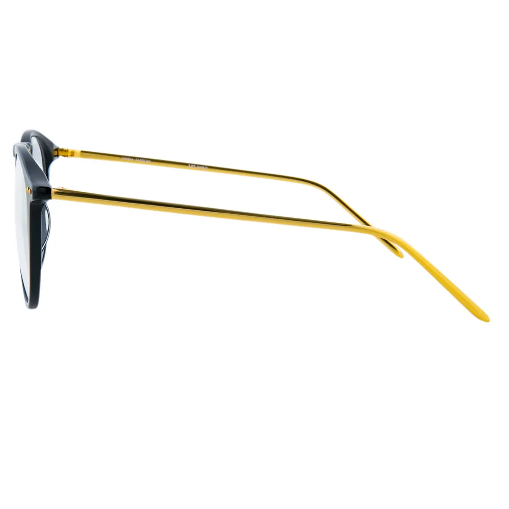 Linda Farrow 608 C1 Oval Optical Frame sold by Linda Farrow product image thumbnail 3