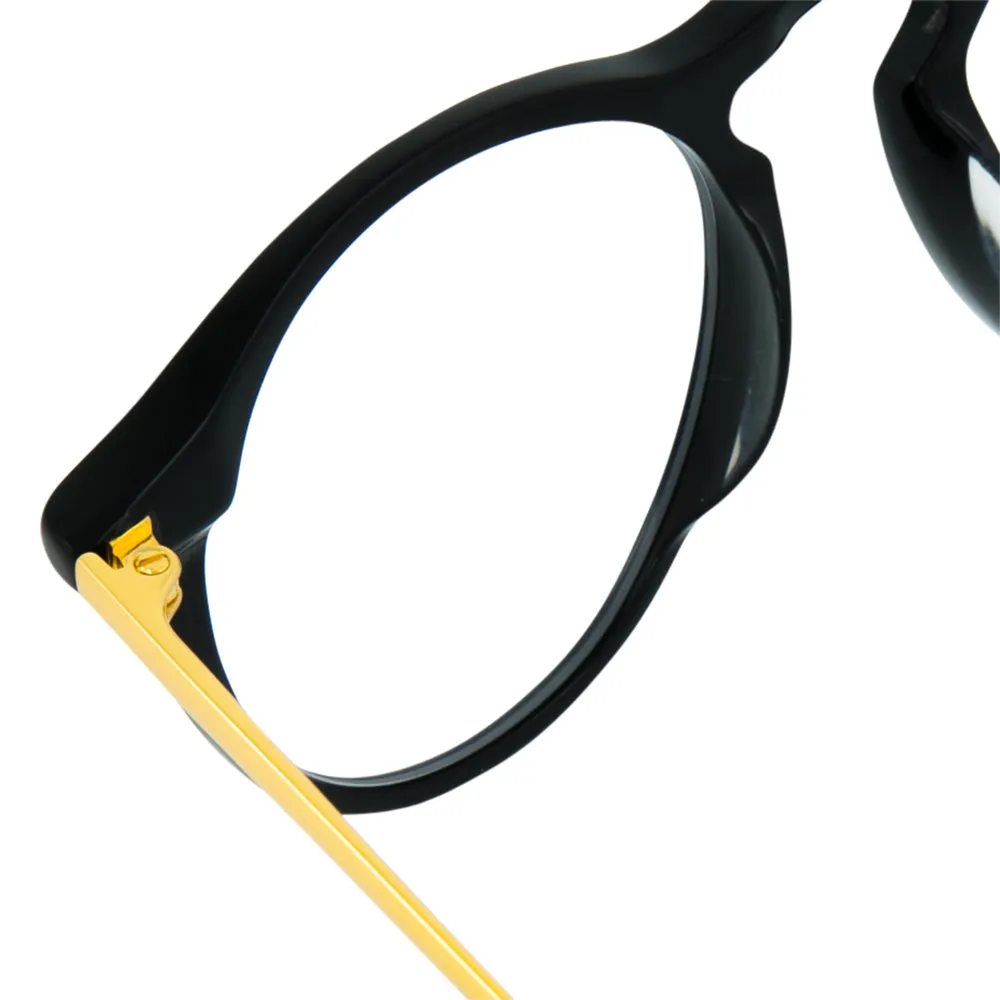 Linda Farrow 608 C1 Oval Optical Frame sold by Linda Farrow product image thumbnail 4
