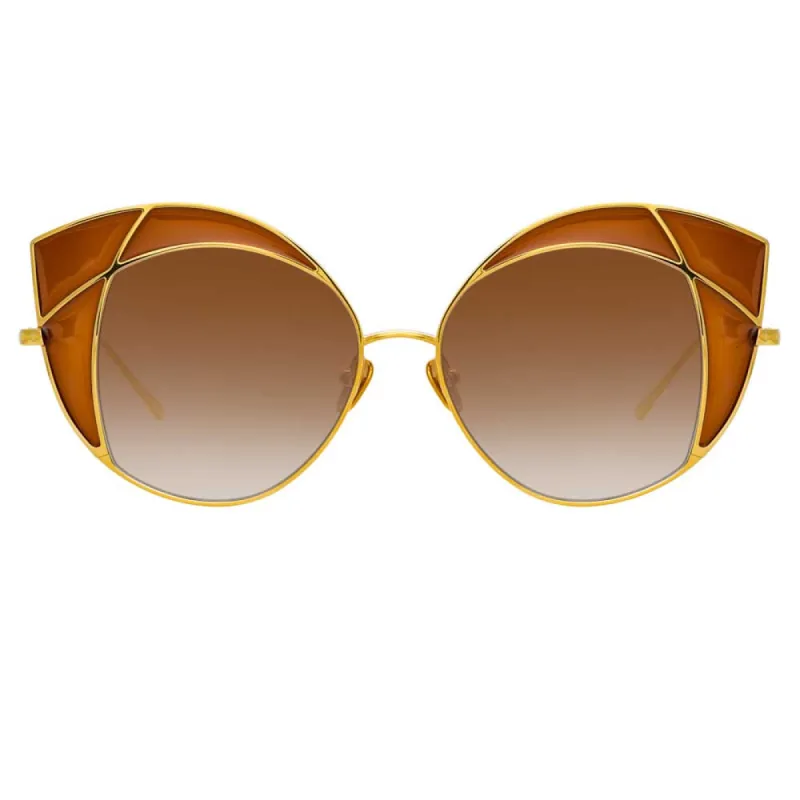 Linda Farrow Albany C2 Cat Eye Sunglasses sold by Linda Farrow