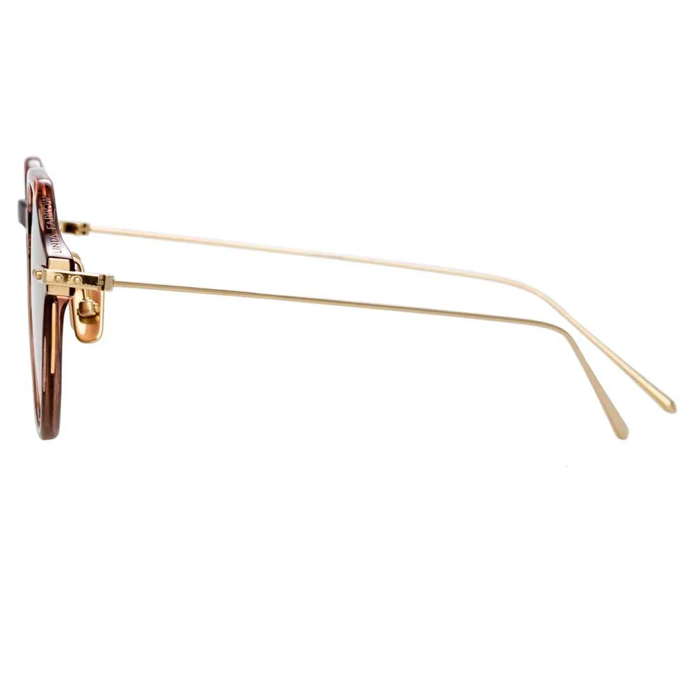 Linda Farrow Linear Wren C10 Angular Sunglasses sold by Linda Farrow product image thumbnail 3