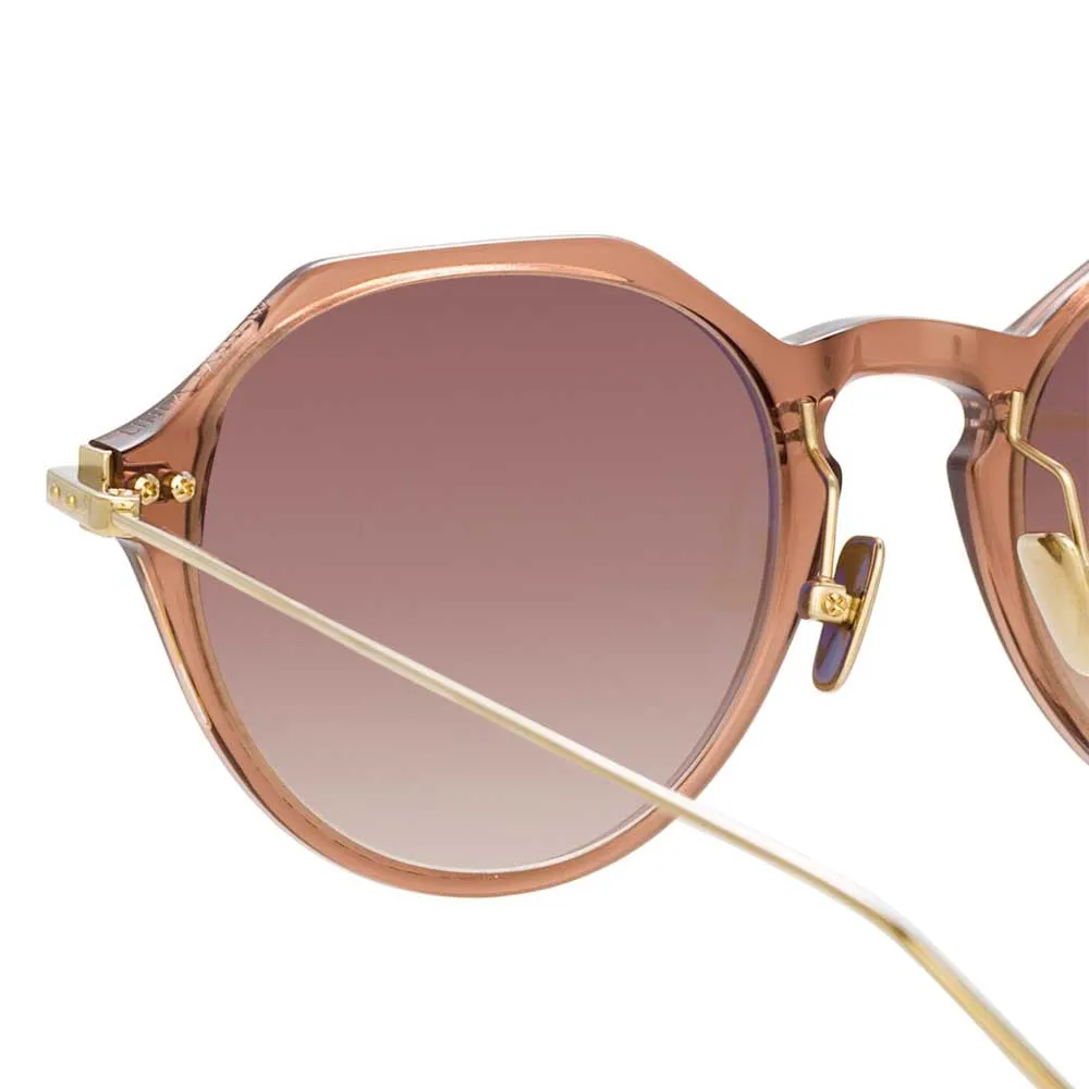 Linda Farrow Linear Wren C10 Angular Sunglasses sold by Linda Farrow product image thumbnail 4