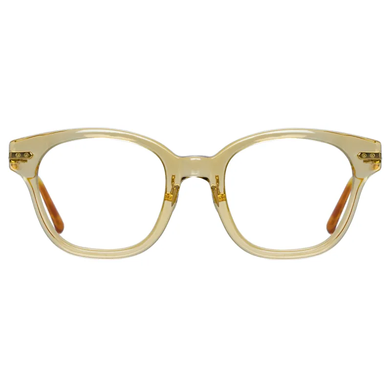 Atkins Optical A D-Frame in Saffron sold by Linda Farrow