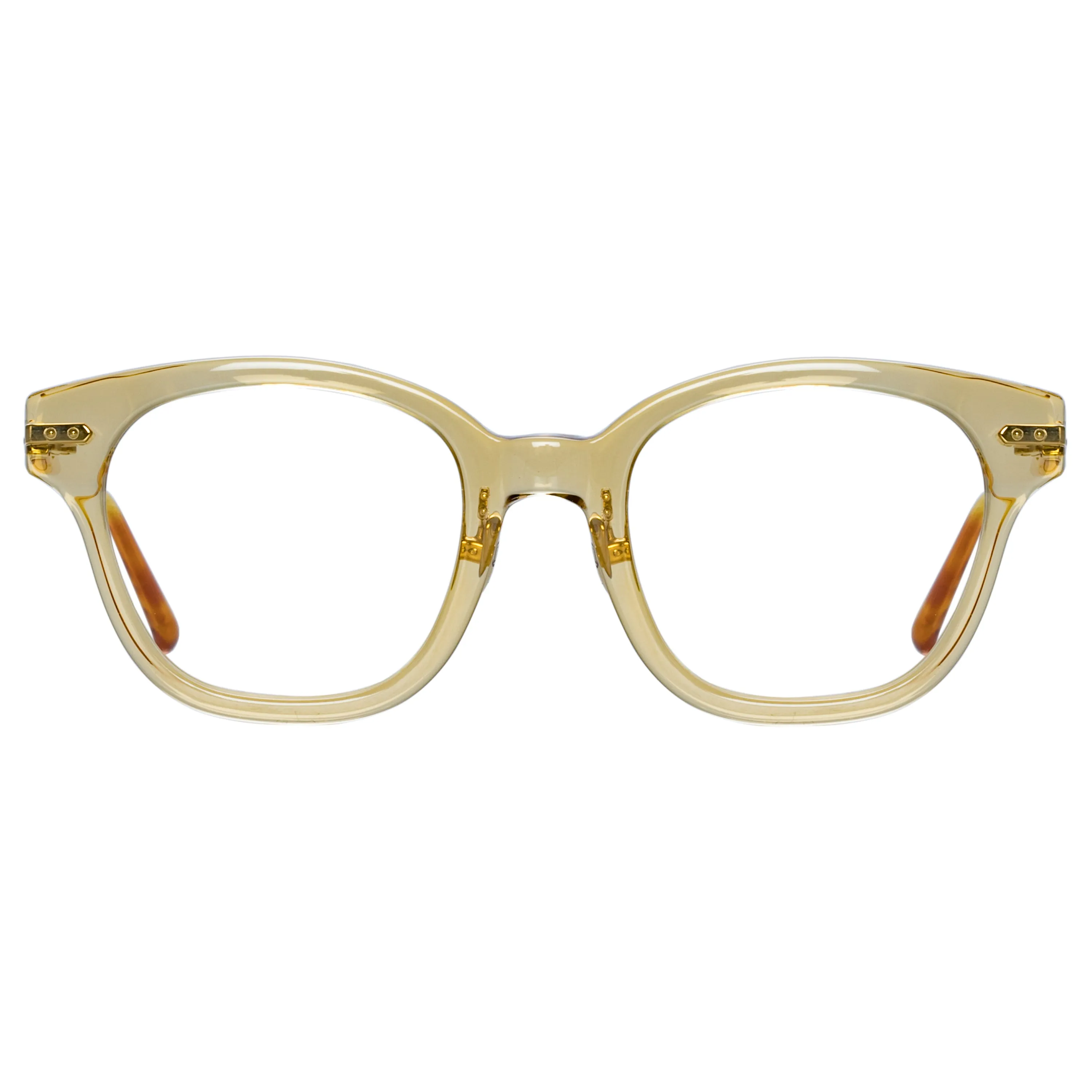 Atkins Optical A D-Frame in Saffron sold by Linda Farrow