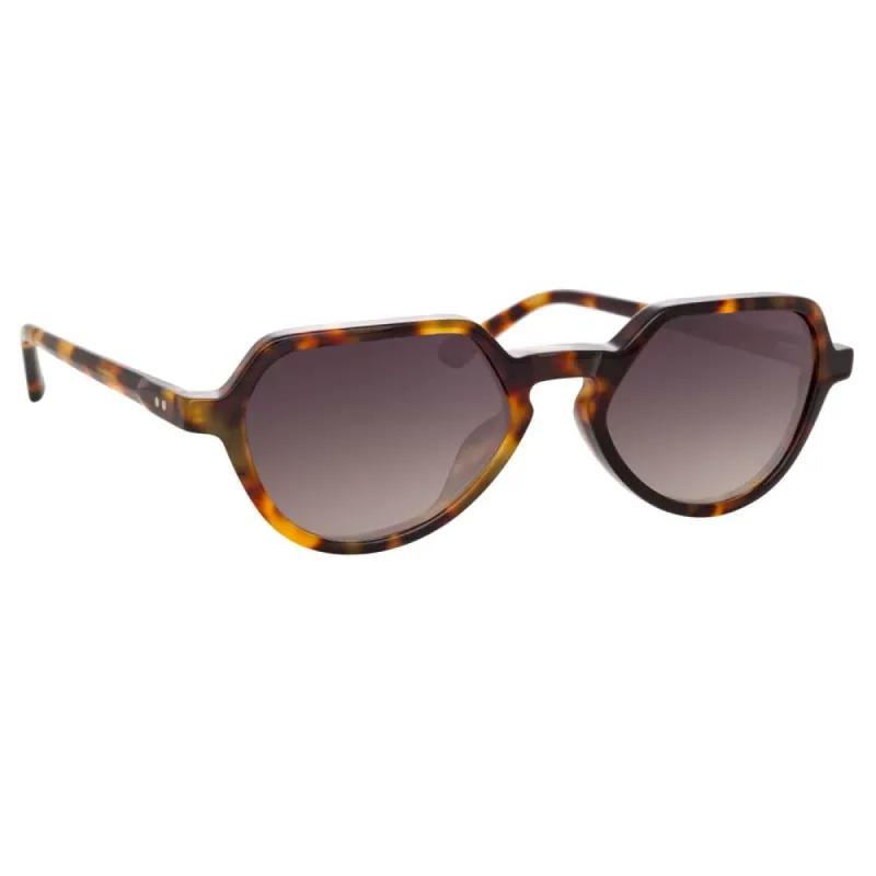 Dries Van Noten 183 C2 Angular Sunglasses sold by Linda Farrow