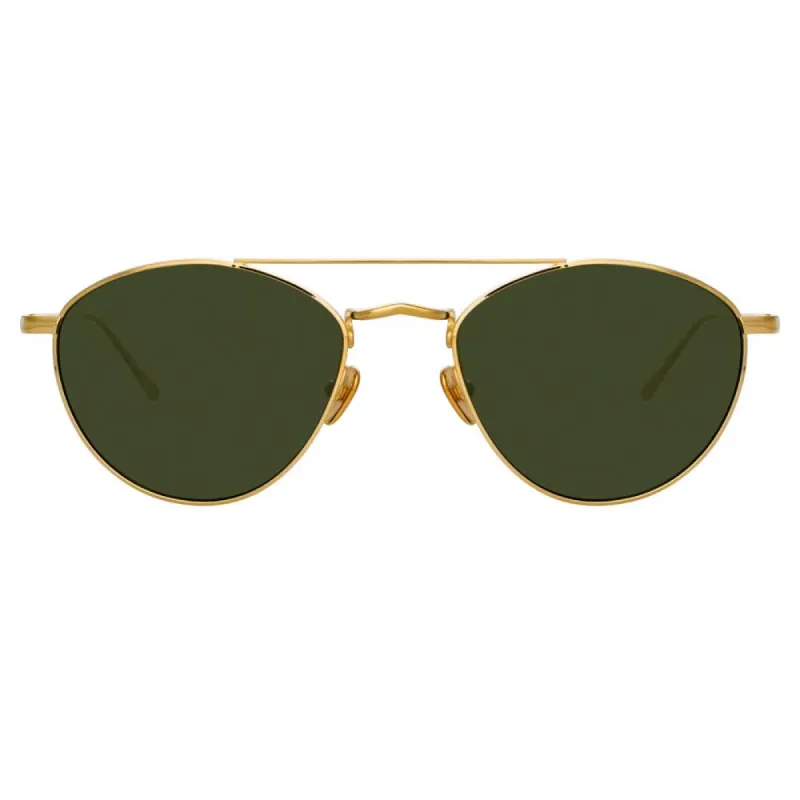 Linda Farrow Caine C4 Aviator Sunglasses sold by Linda Farrow