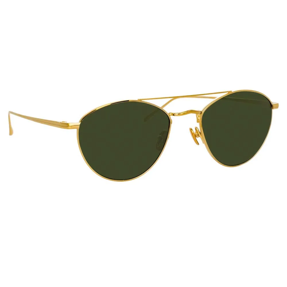 Linda Farrow Caine C4 Aviator Sunglasses sold by Linda Farrow product image thumbnail 2