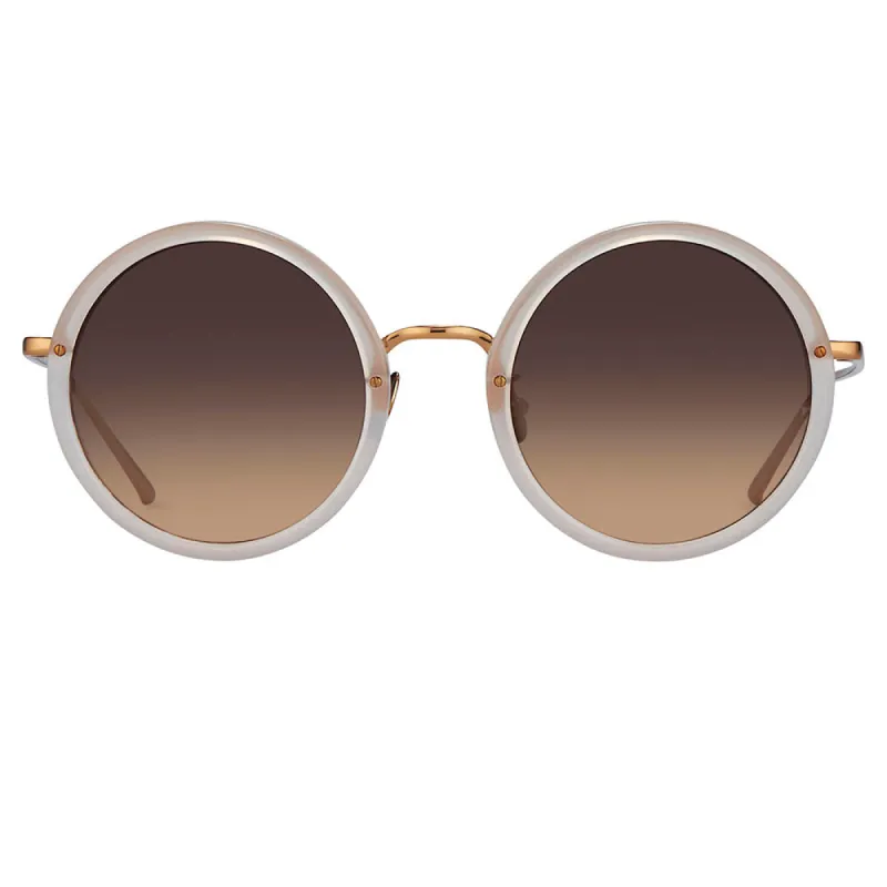 Linda Farrow Tracy C46 Round Sunglasses sold by Linda Farrow