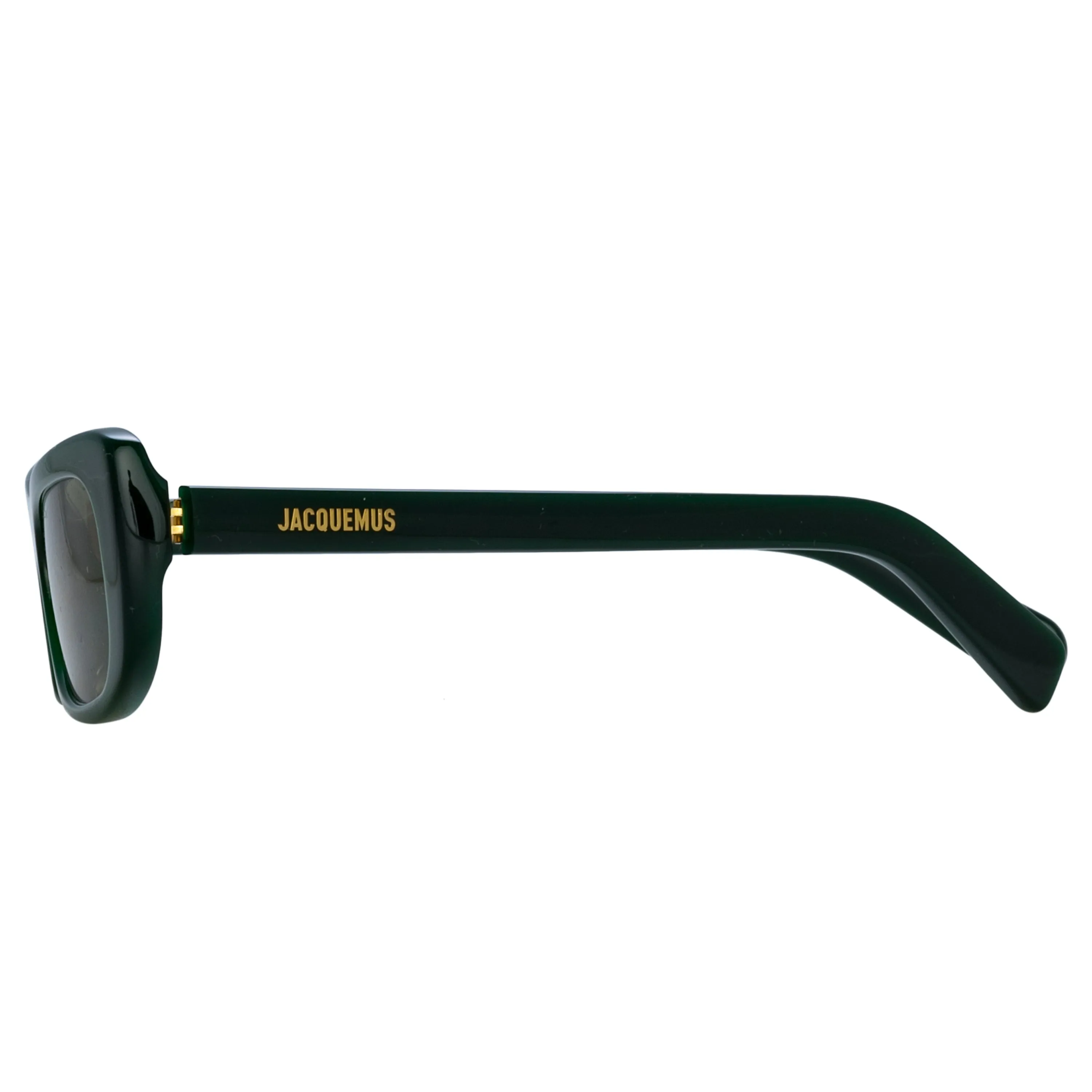 Capri Rectangular Sunglasses in Matt Green by Jacquemus sold by Linda Farrow product image thumbnail 4