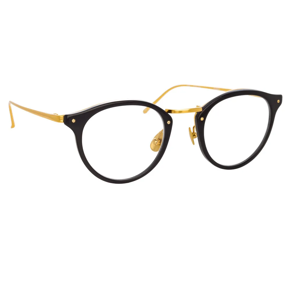Linda Farrow Idriss C1 Oval Optical Frame sold by Linda Farrow product image thumbnail 2