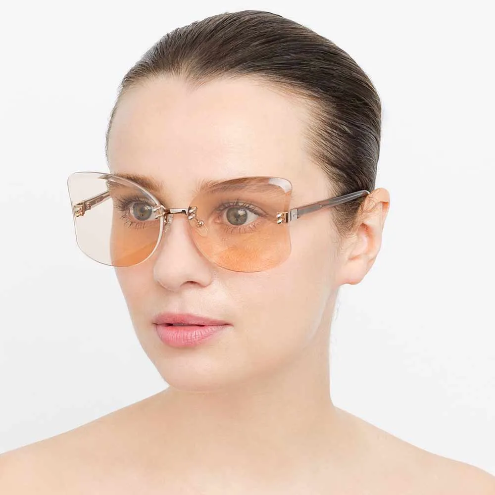 N21 S13 C5 Cat Eye Sunglasses sold by Linda Farrow product image thumbnail 5