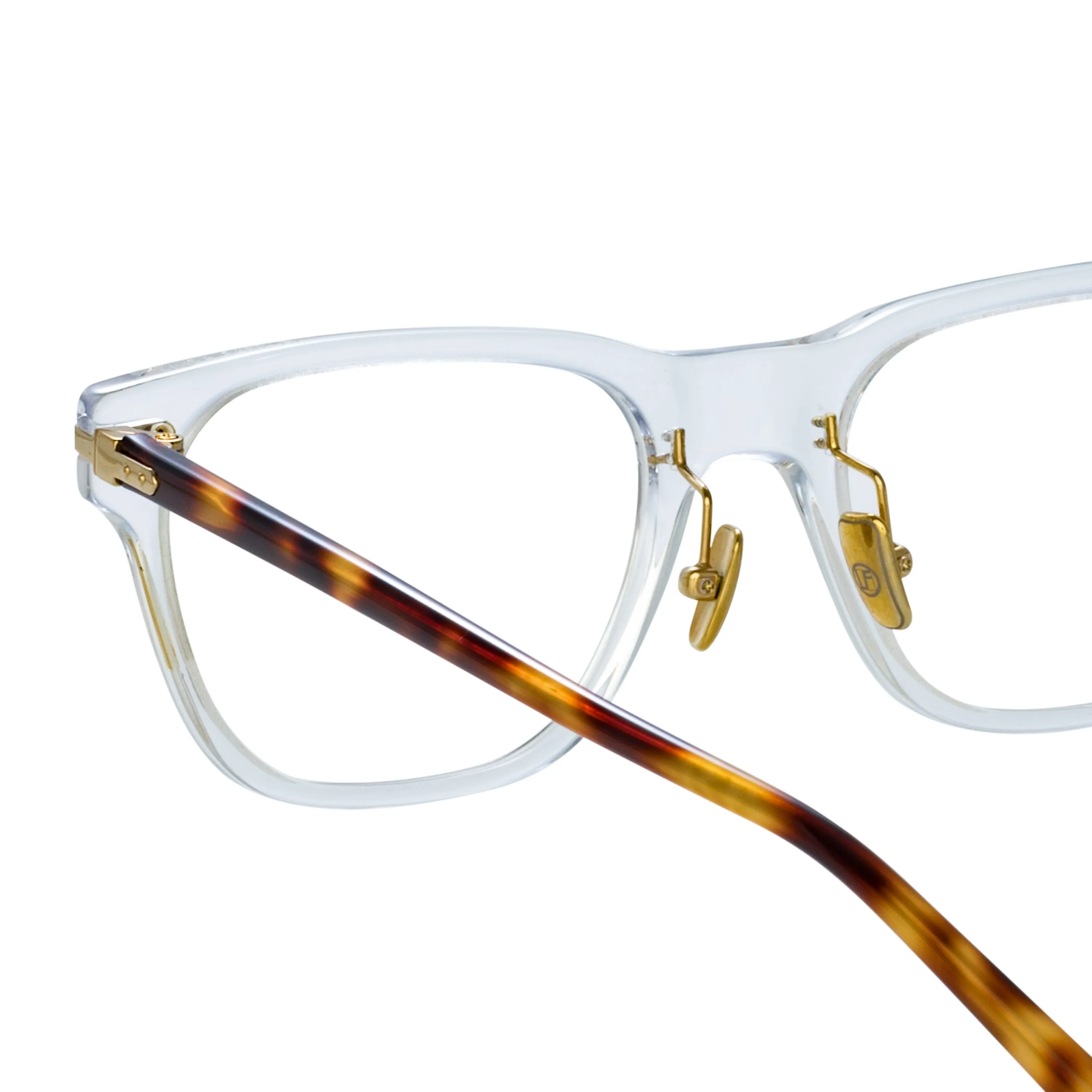 Men's Cove Optical D-Frame in Clear (Asian Fit) sold by Linda Farrow product image thumbnail 4