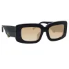 N°21 S37 C2 Rectangular Sunglasses sold by Linda Farrow