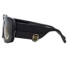 N°21 S37 C2 Rectangular Sunglasses sold by Linda Farrow