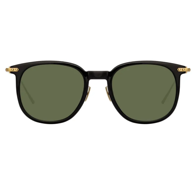 Linda Farrow Linear Stern C8 Square Sunglasses sold by Linda Farrow