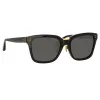 Desiree D-Frame Sunglasses in Black (Men's) sold by Linda Farrow