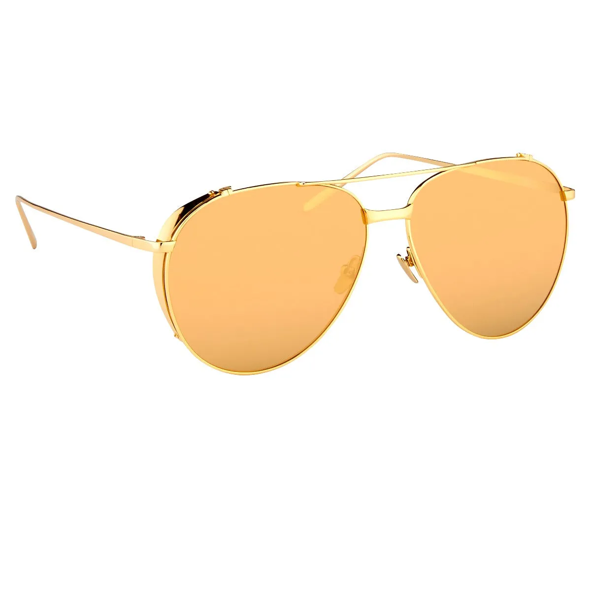 Linda Farrow 425 C1 Aviator Sunglasses sold by Linda Farrow product image thumbnail 2