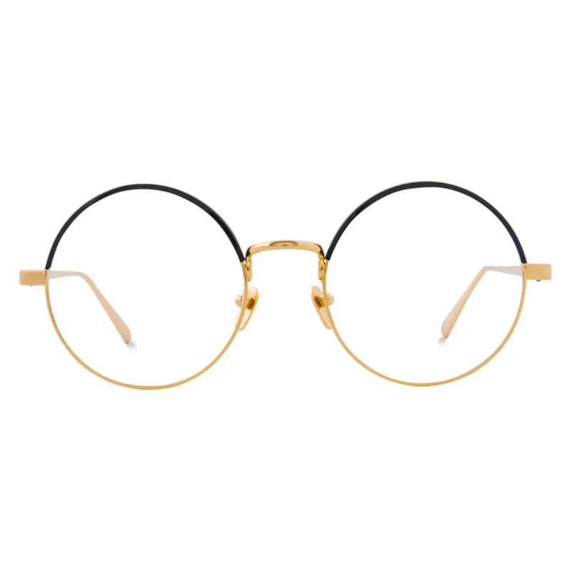 Linda Farrow 583 C1 Round Optical Frame sold by Linda Farrow