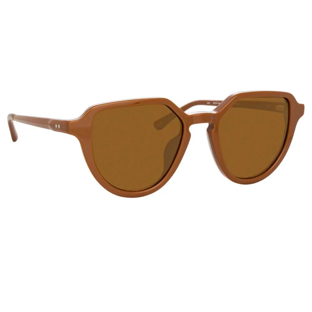 Dries Van Noten 184 C5 Oval Sunglasses sold by Linda Farrow