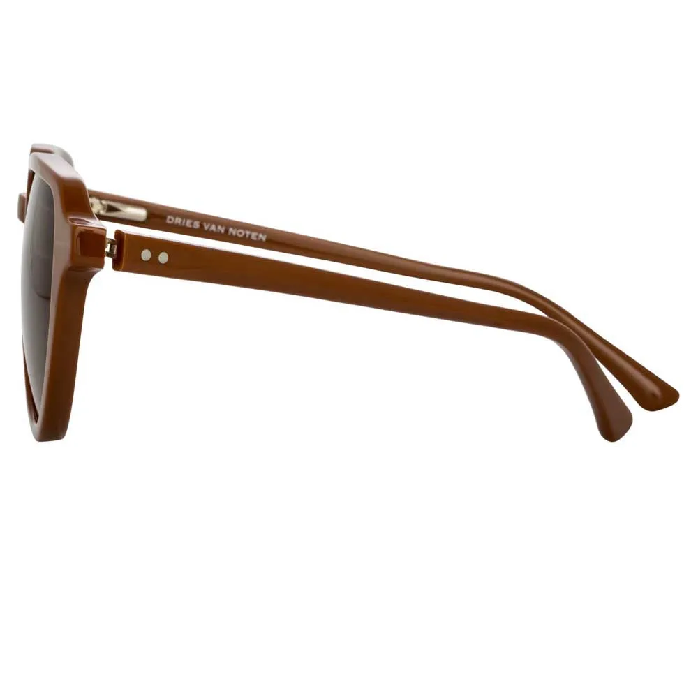 Dries Van Noten 184 C5 Oval Sunglasses sold by Linda Farrow product image thumbnail 3