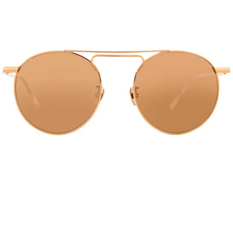 Linda Farrow 633 C3 Oval Sunglasses sold by Linda Farrow